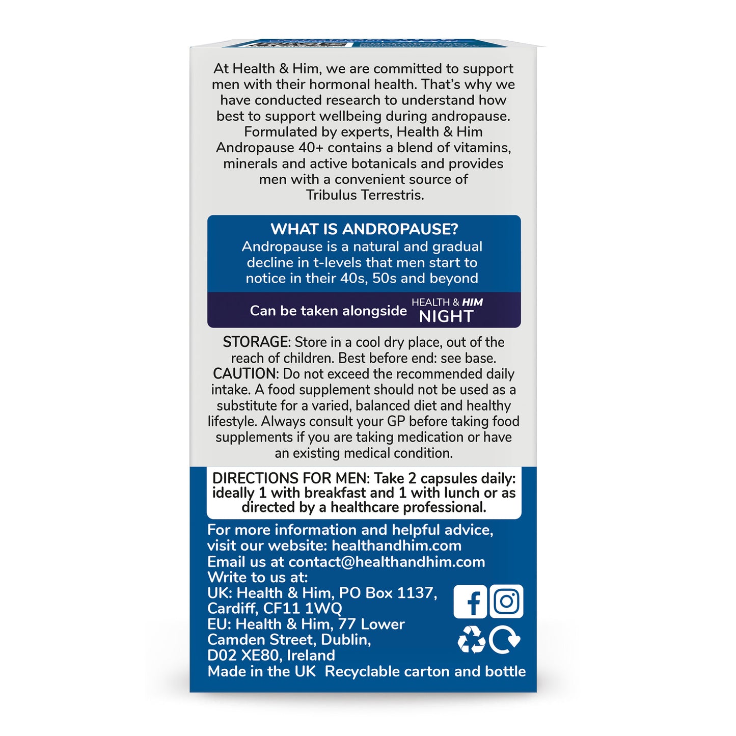 Health & Him Andropause 40+