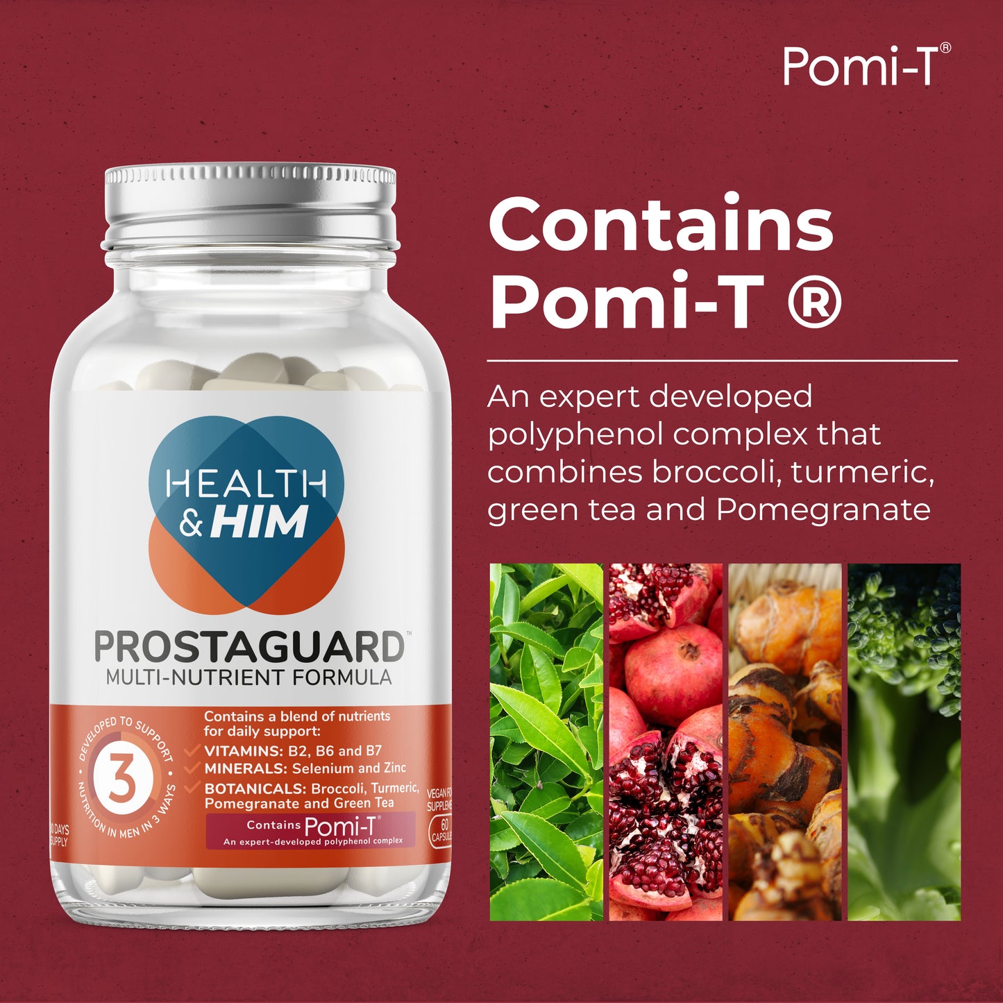 Health & Him ProstaGuard ™ Multi-Nutrient Support