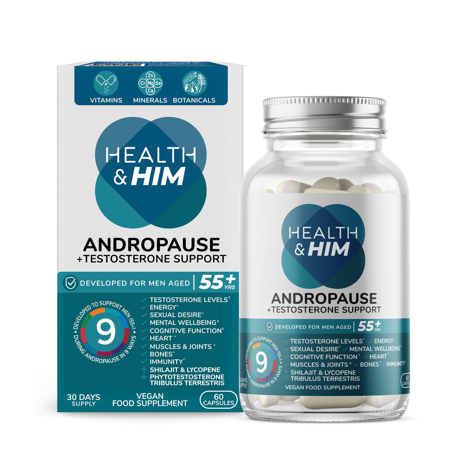 Health & Him Andropause 55+ Supplement