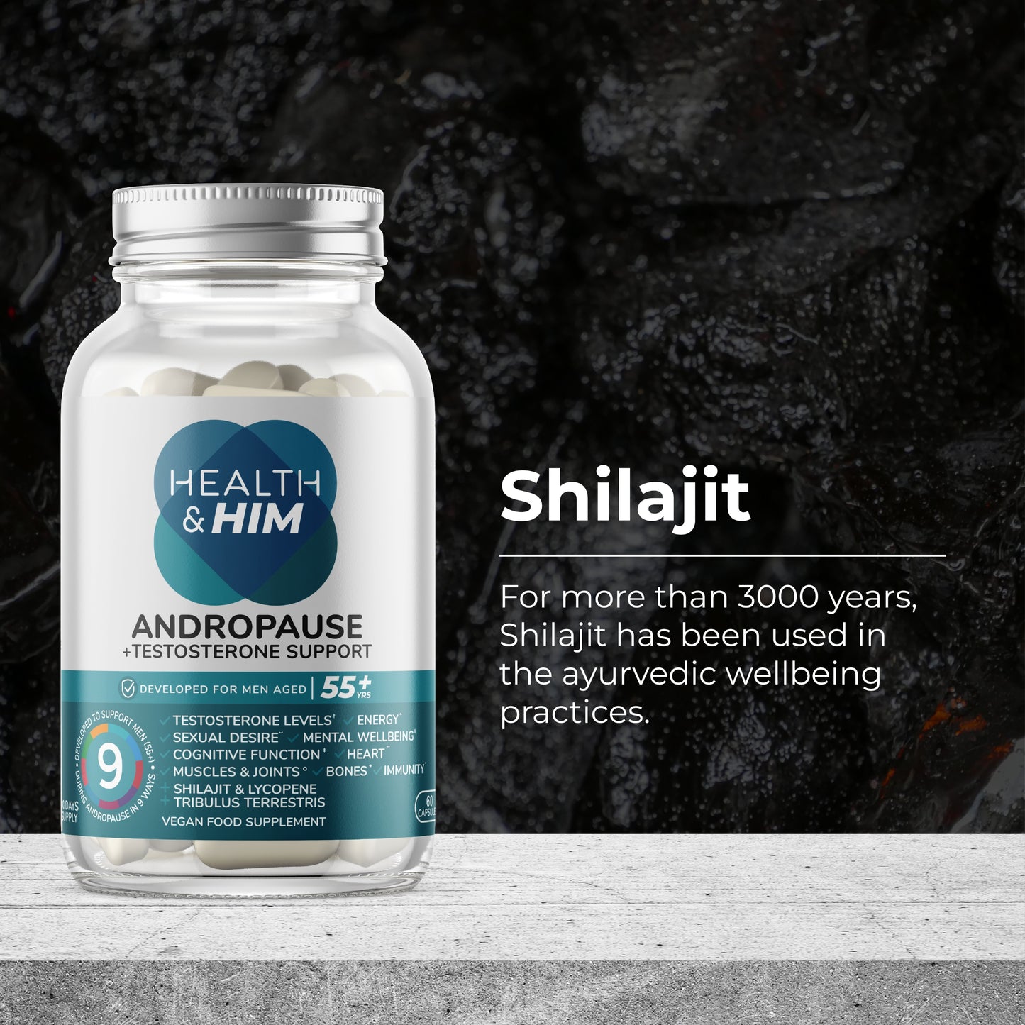 Health & Him Andropause 55+ Supplement