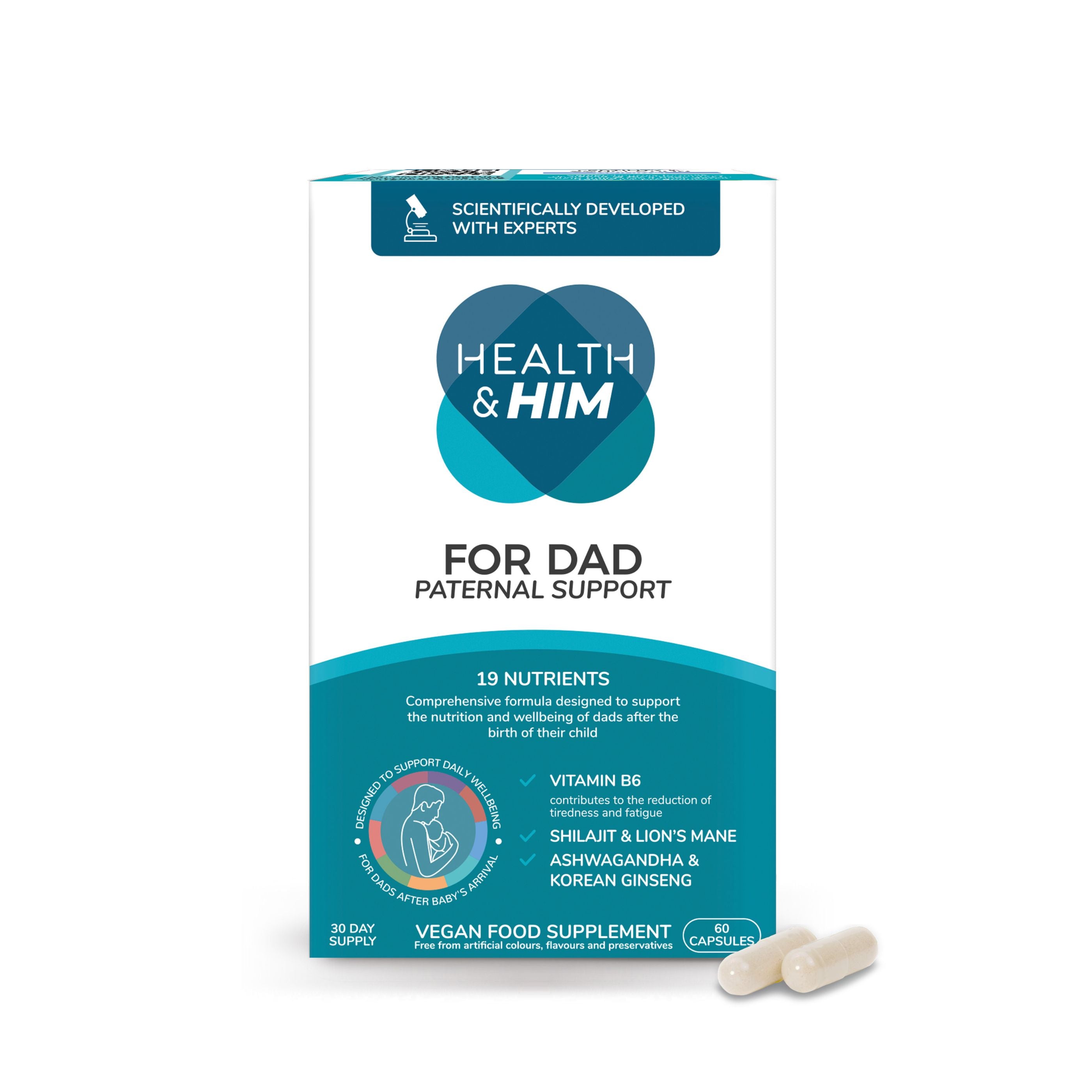 For Dad Paternal Multi-Nutrient Support | Health & Him