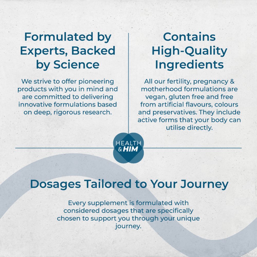 Health & Him Male Fertility Multi-Nutrient Support