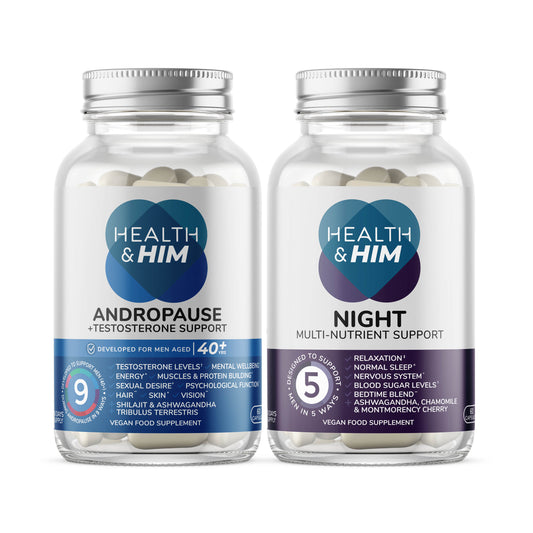 Health & Him Andropause 40+ Day & Night Bundle